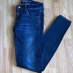 American Eagle super low rise jeggings
